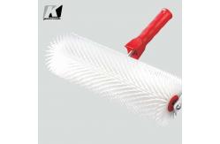 China ODM Length 340mm Epoxy Paint Tools Spiked Roller For Floor Levelling supplier
