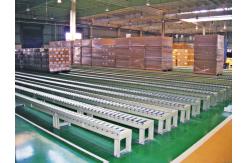 China Powder Coating Pallet Conveyor Systems , Gravity Roller Track Conveyor supplier