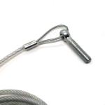 Wire Rope Suspension Kit V - Fit Snap Hook Looping Cable Gripper For Ventilation Systems for sale
