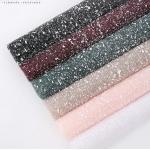 Fancy Design Snow Mesh Wrapping Paper in Bright Colors for Flower Packing for sale