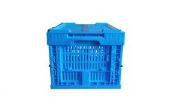 China Impact - Resistance Collapsible Fruit And Vegetable Plastic Crates With Lids supplier