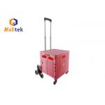 Multifunctional 150kgs load Foldable Shopping Basket Trolley for sale
