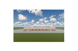 China Modular Steel Buildings Steel Frame Construction Prefabricated Warehouse Building supplier