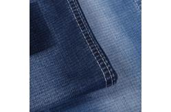 China Jacquard Weave Double Layer Imitate Knit Denim Fabric For Jeans supplier
