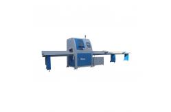 China Wood Pallet Machine Automatic Plank Cut off Saw Machine Siemens PLC Touching Screen supplier