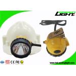 Four Lighting Modes Led Mining Cap Lights 25000lux Anti Explosion PC Material