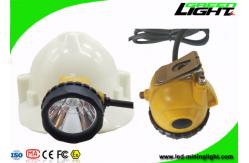 China Four Lighting Modes Led Mining Cap Lights 25000lux Anti Explosion PC Material supplier