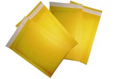 China Gravure Yellow Bubble Mailing Mailers Offset Copperplate Printing supplier