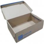 Custom Printed Shoe Box Paper Packaging Recyclable 4c Offset Printing