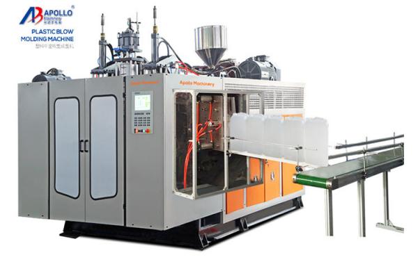 90mm Screw Diameter Jerry Can Blowing Machine 4 Zones Heating