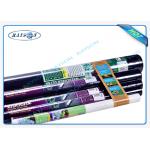 Disposable Polypropylene Garden Black Weed Control Fabric 3% UV Protection for sale