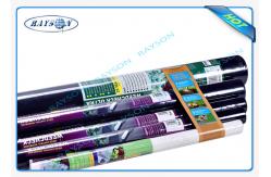 China Disposable Polypropylene Garden Black Weed Control Fabric 3% UV Protection supplier