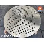 ASTM A182 F316L STAINLESS STEEL TUBESHEET HEAT EXCHANGER PART for sale