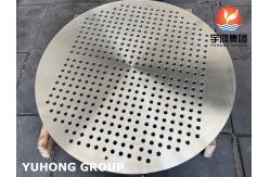 China ASTM A182 F316L STAINLESS STEEL TUBESHEET HEAT EXCHANGER PART supplier