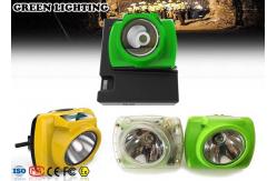 China 13000Lux Brightness Anti - Explosive Rechargeable LED Headlamp With OLED Screen supplier