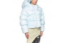 China Cropped Puffer Jacket Quilted Padded  Plus Size Street Wear Puffer Jacket supplier