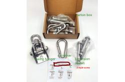 China 304 Stainless Steel Swing Hanger Hook Heavy Duty Hammock Chair Ceiling Hook supplier