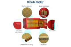 China H250mm Dual Alarm Home Safe Box Electronic Lock With Hammer Surface Treatment supplier
