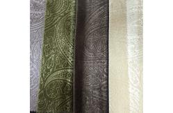 China Dyed Embossed Sofa Fabric Simple Nordic Style Fashion With Soft Feeling supplier