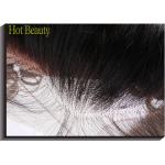 Virgin Human Hair Lace Closure 4 Inch By 13 Inch Frontal Natural Black Silk Straight for sale