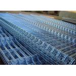 1.8m high Galvanized PVC Coated Iron Welded Wire Mesh Fence Panel For Security for sale