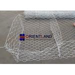 HDG 80x100mm Woven 3.0mm Gabion Wire Baskets for sale