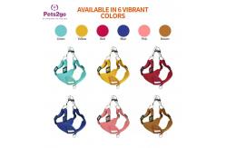 China Soft Handles 200g Suede Pet Reflective Chest Strap supplier