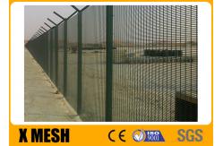 China Galfan Steel Wire 8ga 358 Anti Climb Mesh For Airport Security supplier
