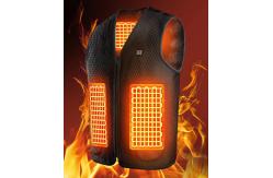 China Black Heated Vest - Ultimate Warmth and Customizability for Outdoor Activities supplier