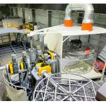 Customized Rotomolding Machine Turret Plastic Rotational Molding Equipment for sale