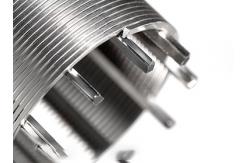China Plain Weave V-Wire Baskets Strong And Dependable Open Area 38.5% supplier