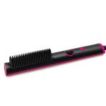 Negative Ion Hair Straightener Brush Auto Off & Easy To Use Anti Scald Hot Comb for sale