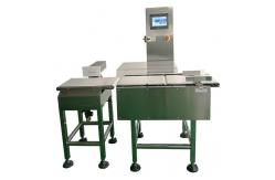 China Food ROHS Online Dynamic Checkweigher Machine With Rejector supplier