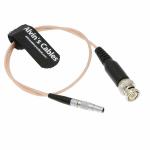 Alvin's Cables 4 Pin to BNC Male Time Code Input Adapter Cable for Red Epic Scarlet for sale
