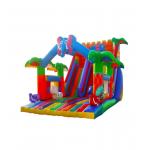 Customizable Inflatable Slides With Animal Colorful Patterns for sale