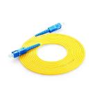 Single Mode SM G652D Fiber Optic Patch Cord Upc Optical Fiber Jumper for sale