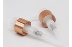 China Long Nozzle PP Transparent Cosmetic Liquid Cream Pump supplier