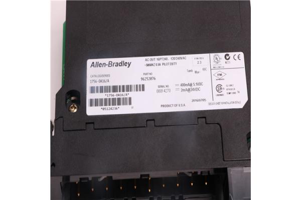 Allen Bradley Modules 1756-OA16 AB 1756-OA16 ControlLogix Digital I/O Modules