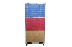 China SUS304 Height 2200mm Vault Safe Box , Safe Deposit Locker for bank supplier