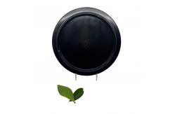 China Flate Black Melamine Plates Anti Scratch For Giveaways Camping Travel supplier