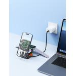15W CYJ-10 Desktop Portable Wireless Fast Charger Magetic Charger With Indicator Light Intelligent Charger for sale