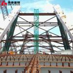 Industrial Steel Truss Bridge Easy Install Large Span Steel Modular Building for sale