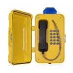 IP67 Industrial Weatherproof Telephone With Beacon , PoE Powered Tunnel Phone for sale