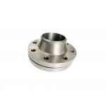 Titanium Welded Neck Flange Corrosion Resistant and High Pressure for Industrial Pipeline Connections for sale
