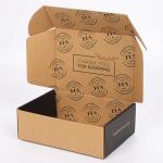 Packaging Custom Design Kraft Paper Corrugated Box Mail Packaging Boxes for sale