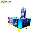 Luxury Coin Operated Game Blue Air Hockey Table For Club Electronic Air Hockey For Adults for sale