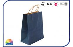 China Shopping Medium Kraft Paper Bags Matt Lamination With Handles Customized supplier