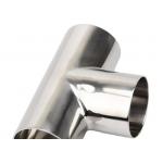 Stainless Steel Pipe Tee 1/2 to 48 Inch NB Corrosion Resistant ANSI Standard for sale