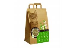 China ISO9001 Custom Printed 6L 10L Biodegradable Paper Bags For Cat Litter Packaging supplier