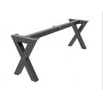 X SHAPED STEEL BENCH LEGS WITH TOP SUPPORT BAR for sale